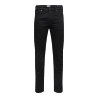 дънки,мъжки,панталони,selected,slim,fit,leon,jeans,black,(black)