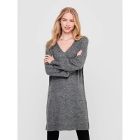 рокля,дамски,поли,и,рокли,jdy,elanora,long,sleeve,dress,dark,grey,melange,(grey)