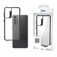 други,аксесоари,3mk,samsung,galaxy,s21,5g,satin,armor,phone,case,white,(clear,black)