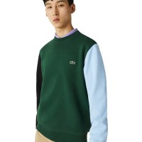 блуза,мъжки,пуловери,lacoste,sh9615,sweatshirt,green,(green,black,panorama)