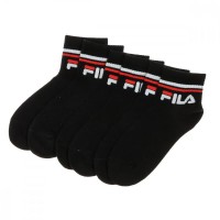 чорапи,детски,чорапи,fila,x3,quarter,short,socks,black