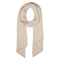 шал,ръкавици,шапки,и,шалове,pieces,pyron,lurex,long,scarf,moonbeam,detail,silver,lurex,(beige)