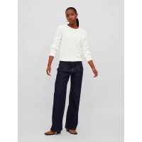 блуза,дамски,пуловери,дамски,плетени,дрехи,vila,dalo,sweater,white,alyssum,(white)