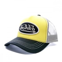 шапка,всички,шапки,von,dutch,cas1,trucker,cap,yellow,(yellow)