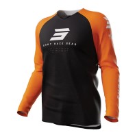 блуза,с,дълъг,ръкав,мъжки,тениски,дамски,тениски,shot,escape,long,sleeve,jersey,orange,black,(escape,orange)