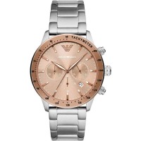 часовник,часовници,emporio,armani,ar11352,watch,golden,(silver,silver,beige)