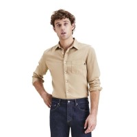 риза,с,дълъг,ръкав,мъжки,ризи,dockers,slim,icon,long,sleeve,shirt,z8211,medium,brow,(beige)