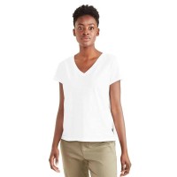 тениска,дамски,тениски,dockers,a1759,short,sleeve,v,neck,t,shirt,lucent,white,(white)