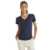 тениска,дамски,тениски,dockers,a1759,short,sleeve,v,neck,t,shirt,navy,blazer,(blue)