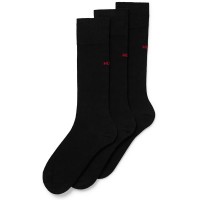 чорапи,мъжки,чорапи,hugo,rs,cc,10242922,01,socks,3,pairs,black