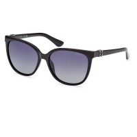слънчеви,очила,слънчеви,очила,guess,gu7864,woman,polarized,sunglasses,shiny,black,smoke,polarized,(black)