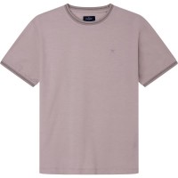 тениска,мъжки,тениски,hackett,pique,tipped,short,sleeve,t,shirt,purple