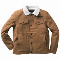 яке,мъжки,якета,дамски,якета,и,палта,west,coast,choppers,sherpa,lined,canvas,jacket,brown,(duck)