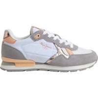 маратонки,дамски,маратонки,pepe,jeans,brit,heritage,trainers,white,(grey)