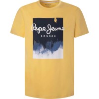 тениска,мъжки,тениски,pepe,jeans,roslyn,short,sleeve,t,shirt,shine,(yellow)