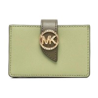 портфейли,и,портмонета,michael,kors,xs,acordian,woman,wallet,brown,(sage,multi)