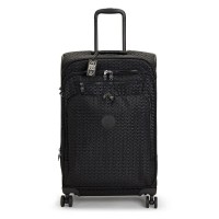 куфари,kipling,new,youri,spin,m,trolley,bag,black,(signature,emb)