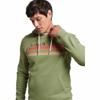 суичър,мъжки,пуловери,superdry,vintage,shadow,hoodie,oil,green,marl,(green)