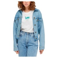 яке,дамски,якета,и,палта,lee,batwing,rider,denim,jacket,blue,(deadly,skies)