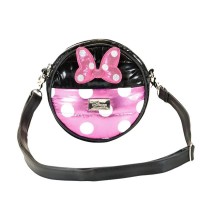 чанта,всички,чанти,karactermania,disney,minnie,handbag,pink,black,(pink)