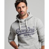 суичър,мъжки,пуловери,superdry,vintage,vl,hoodie,grey,(athletic,grey,marl)