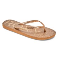 джапанки,дамски,сандали,и,чехли,roxy,viva,sparkle,flip,flops,bronze,(orange)