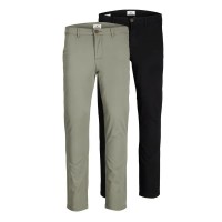 панталони,мъжки,панталони,jack,&,jones,marco,dave,pants,2,units,multicolor,(black,olive,green)