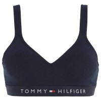 дамско,бельо,дамски,бикини,и,танкини,tommy,hilfiger,uw0uw04612,bra,desert,sky,(black)