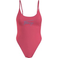 бански,костюм,дамски,бански,костюми,tommy,jeans,uw0uw04093,swimsuit,pink,(laser,pink)