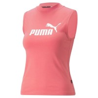 тениска,дамски,тениски,puma,ess,slim,logo,sleeveless,t,shirt,loveable,(pink)