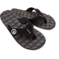 сандали,мъжки,сандали,volcom,recliner,sandals,black,(black,white)