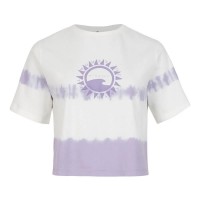 тениска,дамски,тениски,o´neill,wow,cropped,short,sleeve,t,shirt,white,(purple,tie,dye)