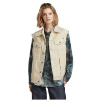потник,дамски,потници,g,star,oversized,denim,vest,ecru,(beige)