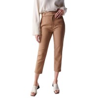 дънки,дамски,панталони,salsa,jeans,cropped,slim,high,chino,pants,light,beige,(beige)