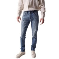 дънки,мъжки,панталони,дамски,панталони,salsa,jeans,slim,fit,knit,jeans,blue,(greencast)