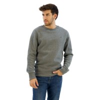 блуза,мъжки,пуловери,superdry,vintage,logo,embroidered,crew,sweatshirt,grey