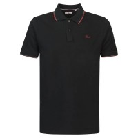 мъжки,блузи,с,яка,petrol,industries,900,short,sleeve,polo,black