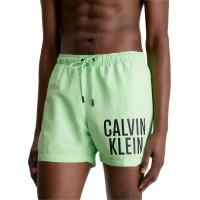 бански,гащета,мъжки,бански,костюми,calvin,klein,km0km00794,swimming,shorts,lime,mist,(green)