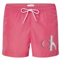 бански,гащета,мъжки,бански,костюми,calvin,klein,km0km00801,swimming,shorts,pink,(pink,flash)