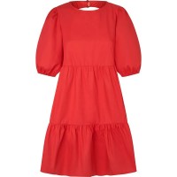 рокля,дамски,поли,и,рокли,pepe,jeans,bella,short,sleeve,dress,red,(studio,red)