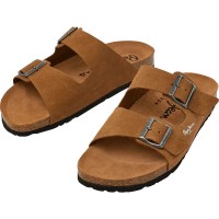сандали,мъжки,сандали,pepe,jeans,bio,suede,sandals,dark,stone,(brown)