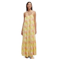 рокля,дамски,поли,и,рокли,scotch,&,soda,171834,sleeveless,long,dress,yellow,(multi,tie,dye)