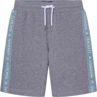 къси,панталони,детски,панталони,hackett,tape,sweat,shorts,grey,marl,(grey)