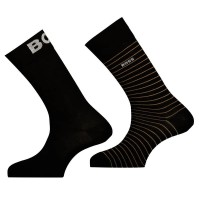 чорапи,мъжки,чорапи,boss,marc,col,short,socks,2,pairs,black