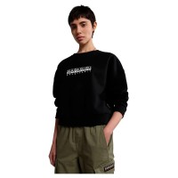 блуза,дамски,блузи,napapijri,b,box,s,sweatshirt,black,(black)