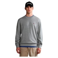блуза,мъжки,пуловери,napapijri,balis,crew,sum,2,sweatshirt,grey,(medium,grey,melange)