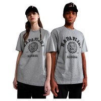 тениска,мъжки,тениски,napapijri,s,quito,short,sleeve,t,shirt,grey,(medium,grey,melange)