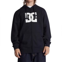 блуза,мъжки,пуловери,dc,shoes,star,full,zip,sweatshirt,black