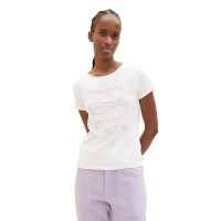 тениска,дамски,тениски,tom,tailor,wavy,chest,print,t,shirt,white,(gardenia,white)
