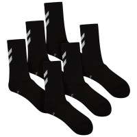 чорапи,дамски,чорапи,hummel,chevron,half,socks,3,pairs,black